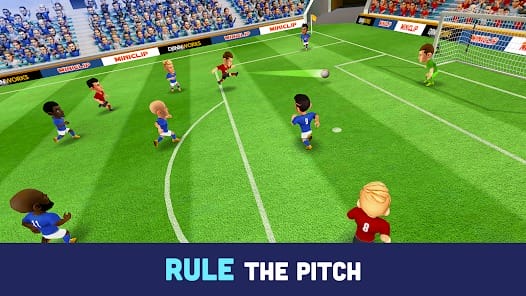 Mini Football Mobile Soccer MOD APK 2.5.1 (Speed Dumb Enemy Free Rewards) Android
