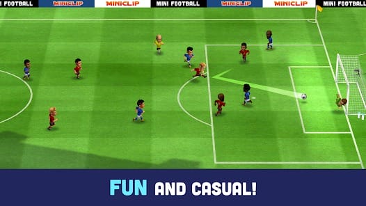 Mini Football Mobile Soccer MOD APK 2.5.1 (Speed Dumb Enemy Free Rewards) Android