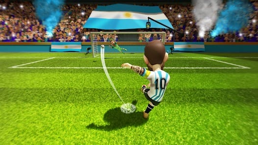 Mini Football Mobile Soccer MOD APK 2.5.1 (Speed Dumb Enemy Free Rewards) Android