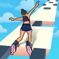 Sky Roller Rainbow Skating MOD APK 1.28.1 (All Skins Unlocked) Android