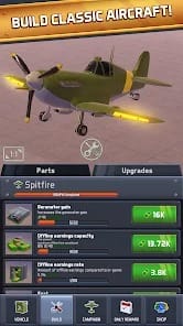 Idle Planes Airplanes Jets MOD APK 1.1.2 (Unlimited Money) Android