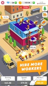 Idle Construction 3D MOD APK v2.32 (Unlimited Money) Android