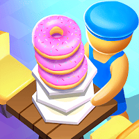 Restaurant Tycoon Donut Games MOD APK 0.3 (Unlimited Money) Android