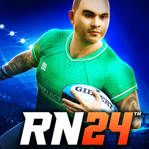 Rugby Nations 24 MOD APK 1.3.0.171(Dumb Enemy Unlimited Money No ADS) Android icon