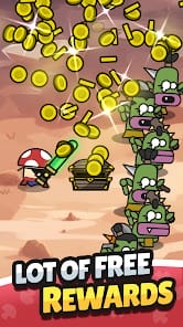 Idle Mushroom Hero AFK RPG MOD APK 1.2.03 (Damage Defense Multiplier God Mode) Android