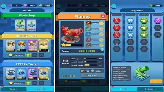 Turret Merge Defense MOD APK 1.8.3 (Unlimited Money) Android