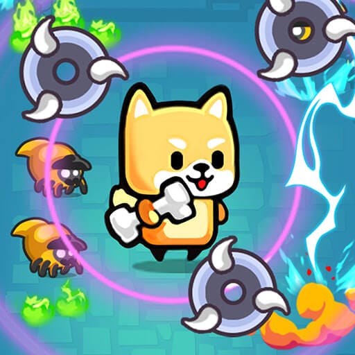 Dog Survivor Battle Bee.io MOD APK 3.3 (High Power) Android screenshot