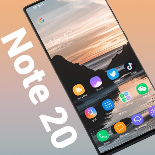 Note Launcher Galaxy Note20 MOD APK 9.1 (Premium Unlocked) Android icon